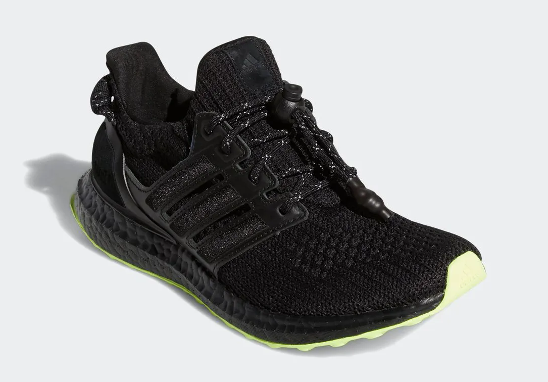 Ivy Park x adidas UltraBoost 'Black HiRes Yellow GX0200 Ivy Park x adidas UltraBoost 'Black HiRes Yellow GX0200