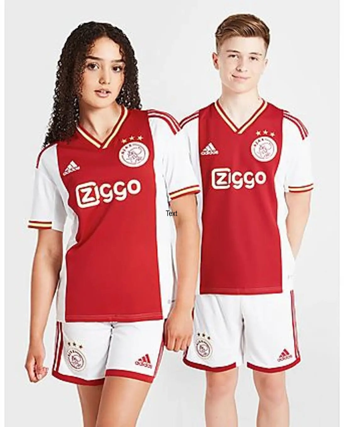 アヤックス ユニフォーム Ajax adidas HOME adidas Men's Ajax Amsterdam Home Jersey 25/26- White/Red
