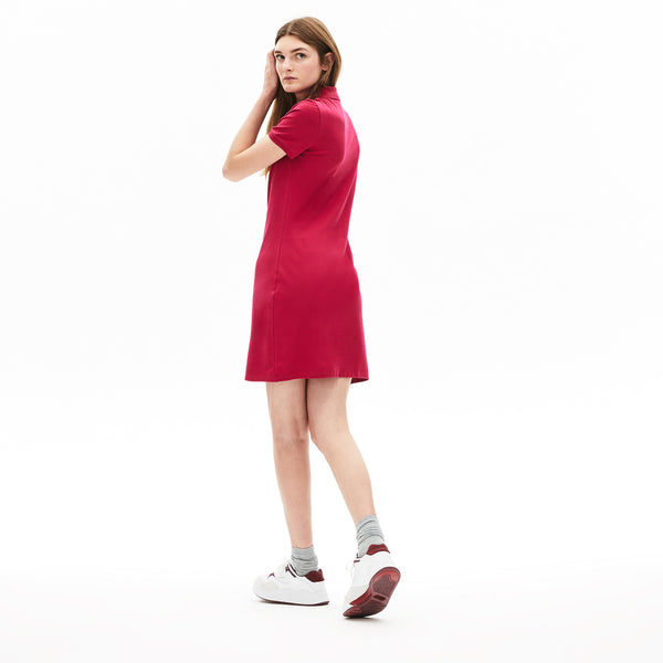 Lacoste Women's Stretch Cotton Mini Piqué Polo Dress EF8470-3DH – Mann Sports