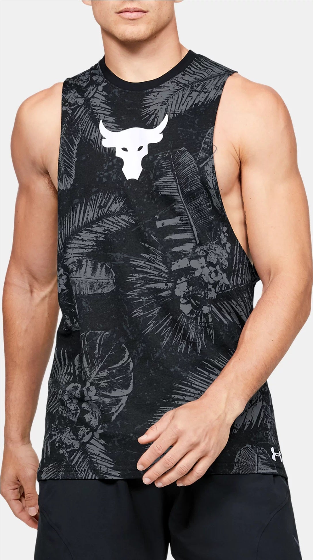 Iron Paradise Project Rock Aloha Sleeveless Project Rock Mens Tank