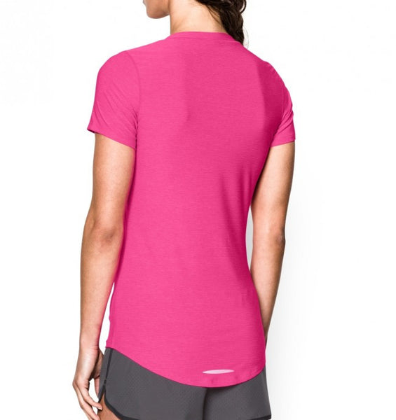 Under Armour Women\'s Perfect Pace T Outlet Sports – Pink 1254026-652 Rebel Mann