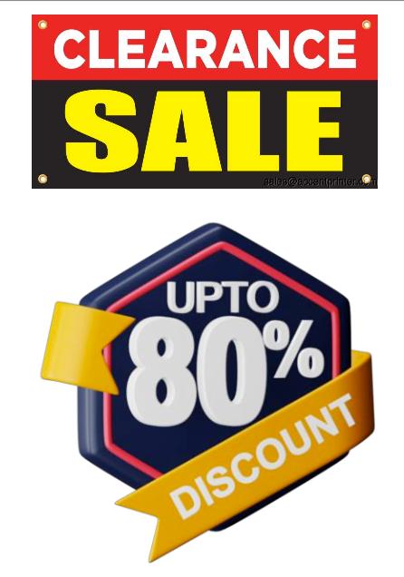 Clearance Sale