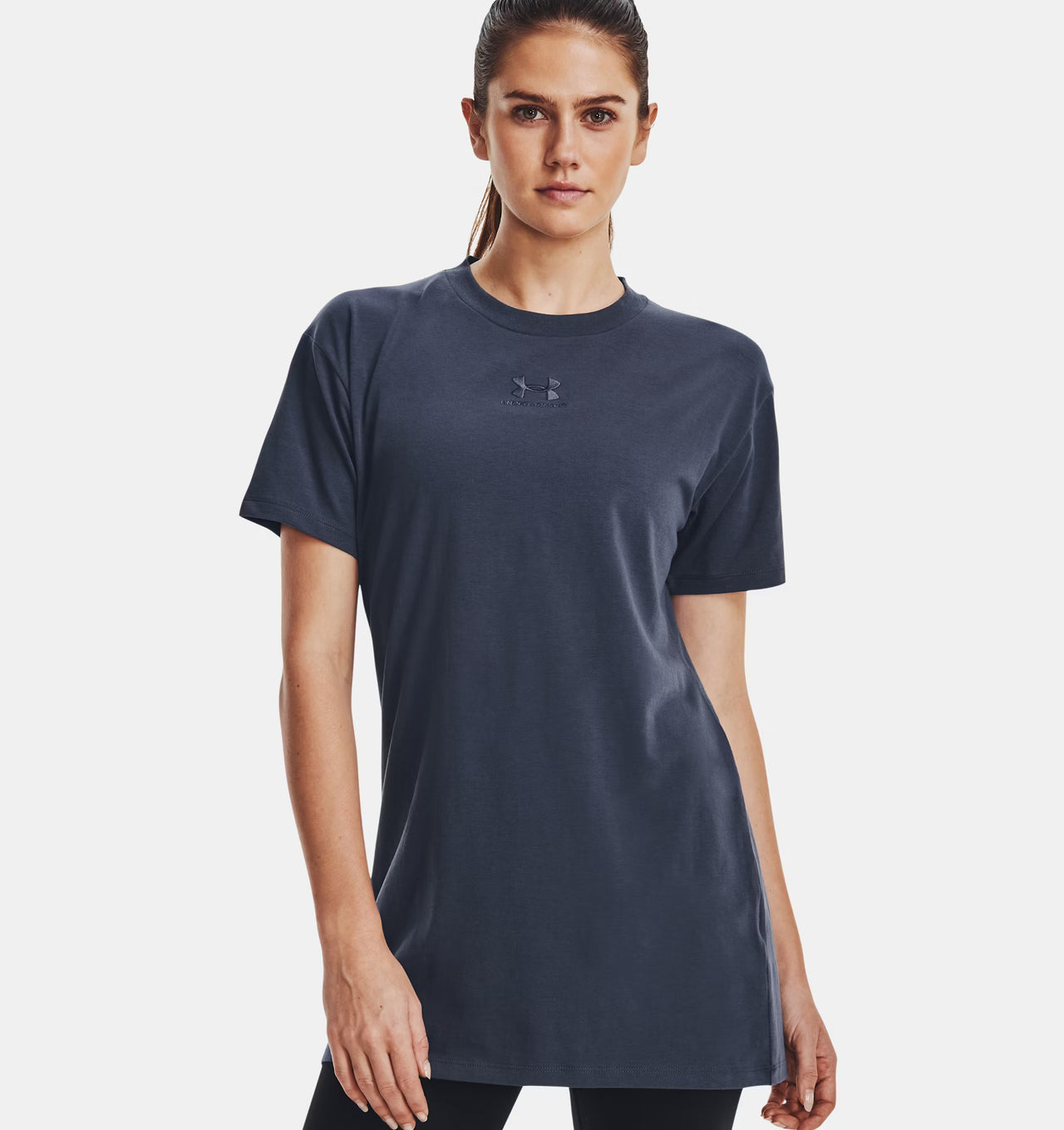 UA Printed Women's Extended Short Sleeve 1376745-044