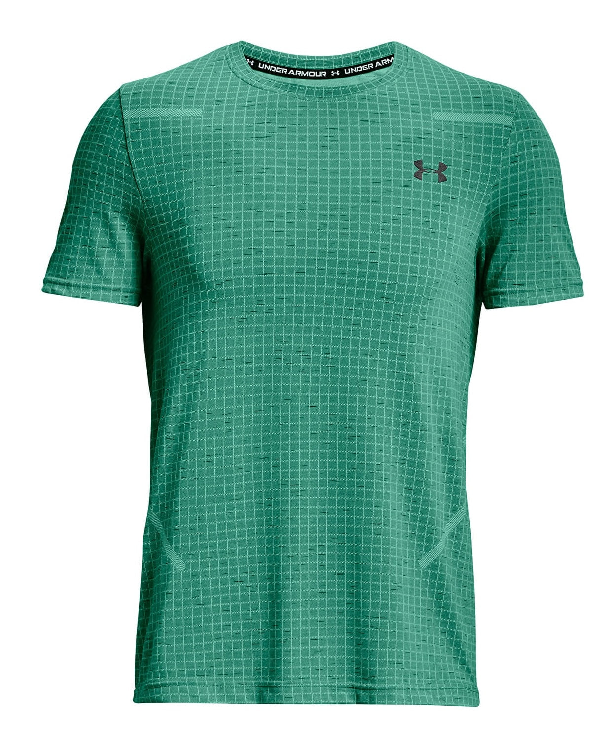 UA Seamless Grid Men's Short Sleeve 1376921-508