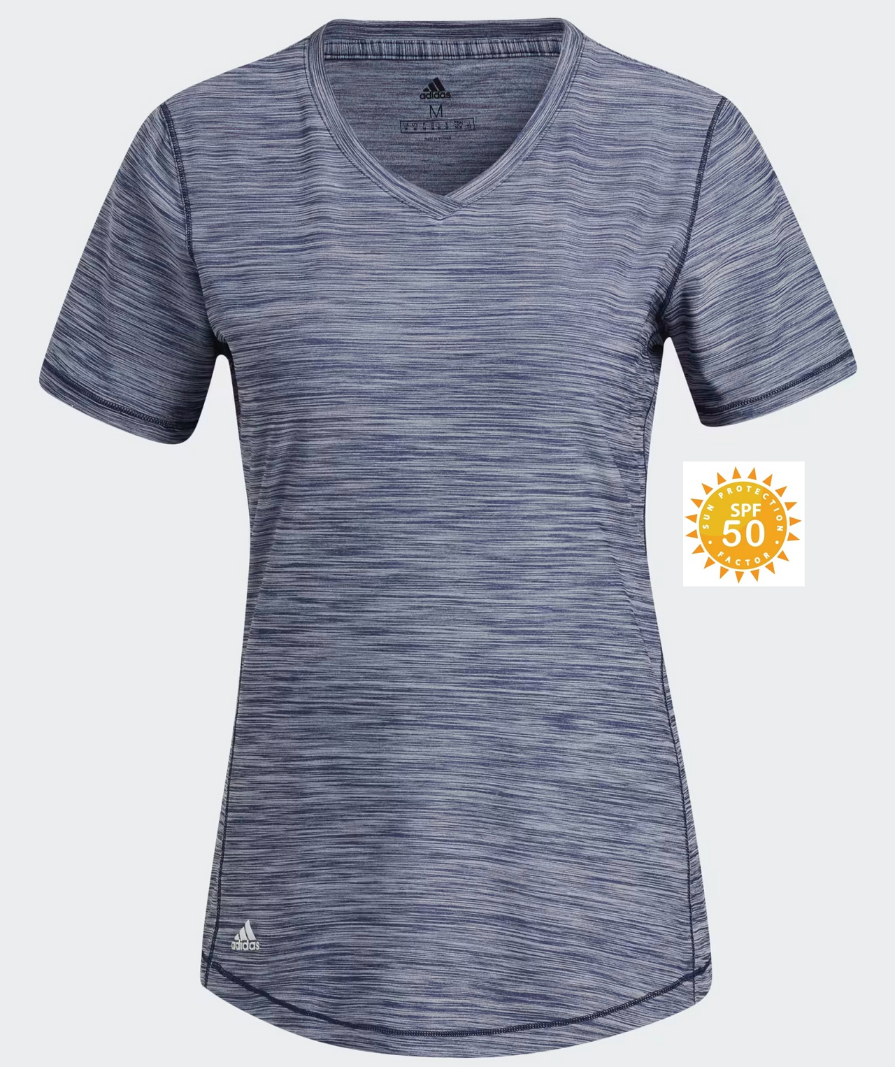 Adidas Women's Golf Lightweight Lifestyle 50+ UV factor T-shirt DW4879