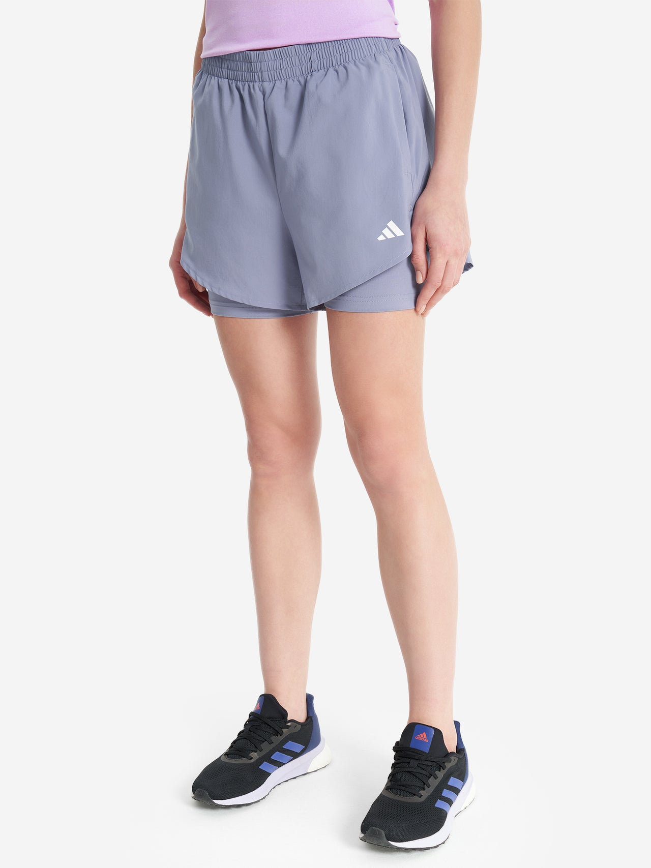 Women's 2-in-1 Aeroready Lilac Sports HR7867