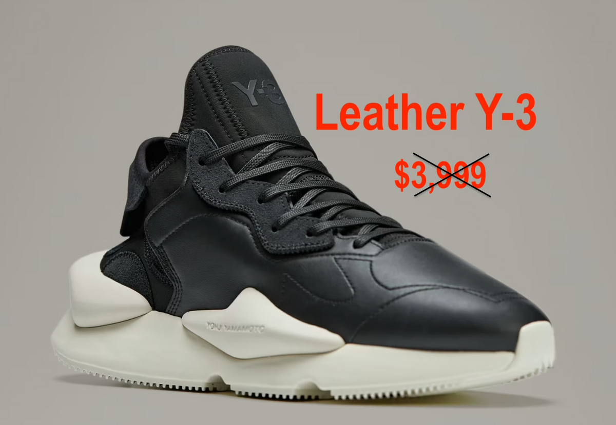 Adidas Y-3 Kaiwa "Black Off White" Shoes IG4055