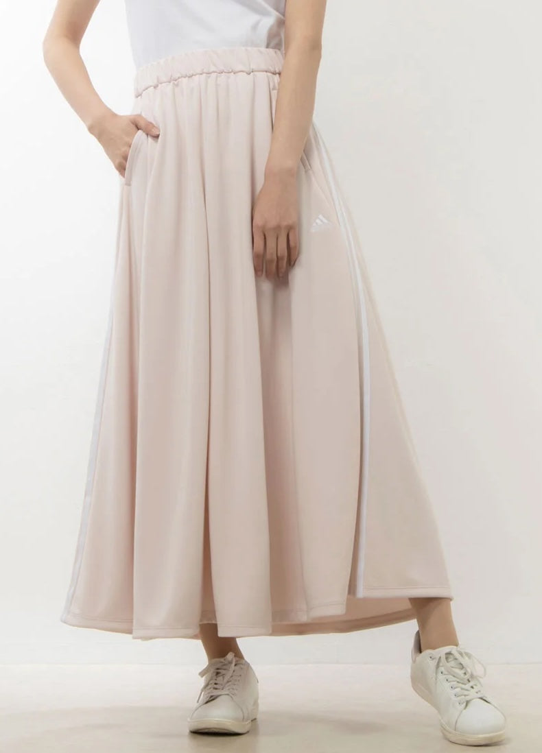 Adidas Seasonal Casual Long Skirt Women's Light Pink IM8725