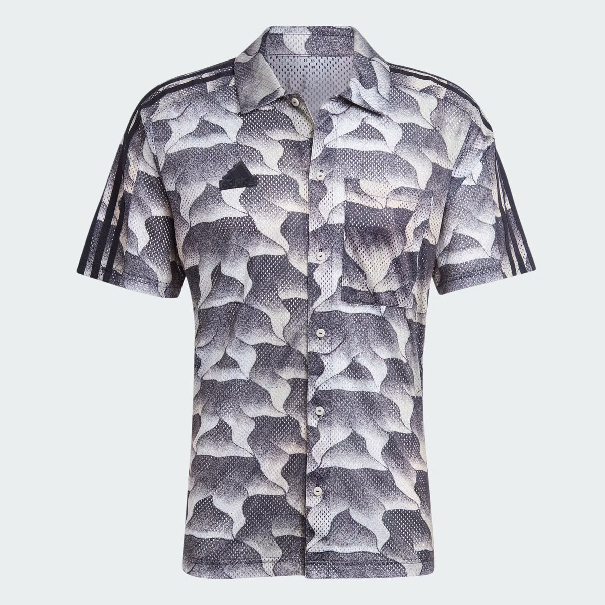 Adidas Tiro Openshirt Men's Grey Casual Shirt IS1532