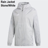 adidas Mens Tiro 17 Rain Jacket Stone/White BQ2653