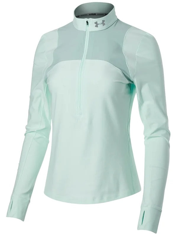 Under Armour Women's UA Qualifier HexDelta Long Sleeve Running Shirt XL