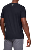 Men's UA Wordmark Shoulder Short Sleeve 1344227-001