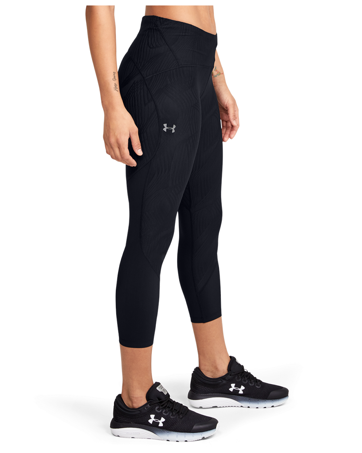 Under armour jacquard crop top tights