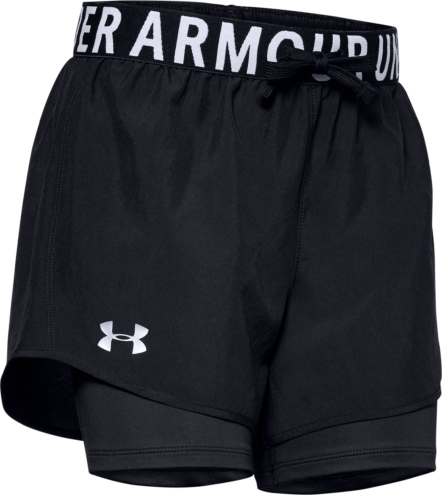 Girls' HeatGear® Armour 2-in-1 Shorts 1351695-002 – Mann Sports Outlet