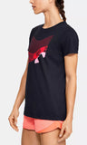 Women's UA Graphic Branded T-Shirt 1355647-001