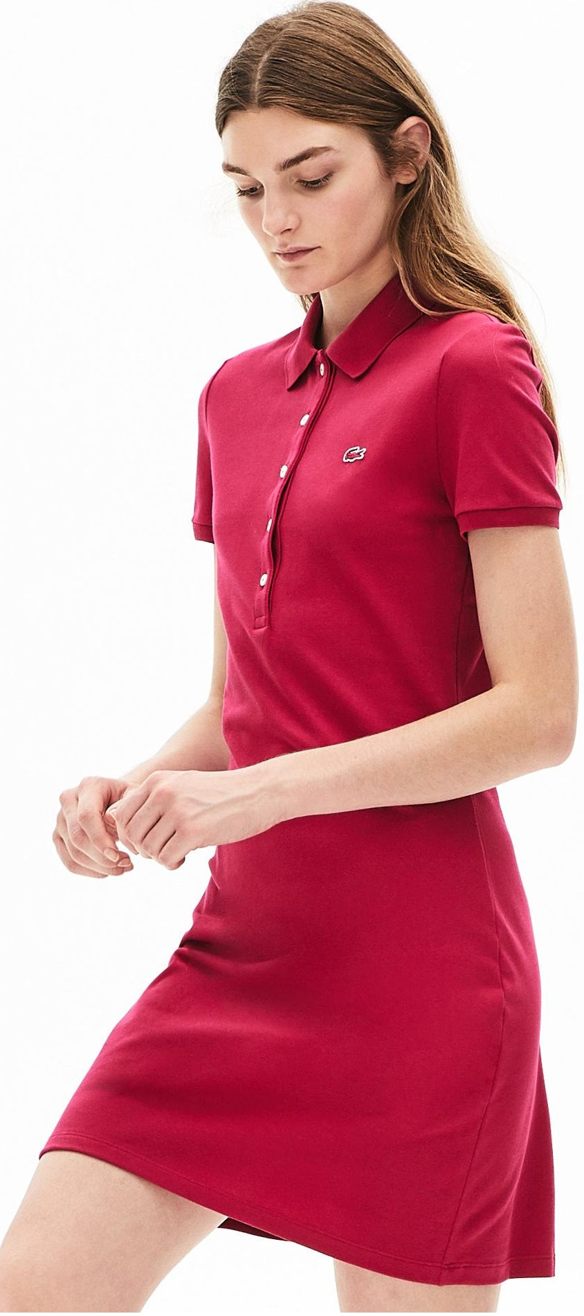 butik Vælg Konsultation Lacoste Women's Stretch Cotton Mini Piqué Polo Dress EF8470-3DH – Mann  Sports Outlet