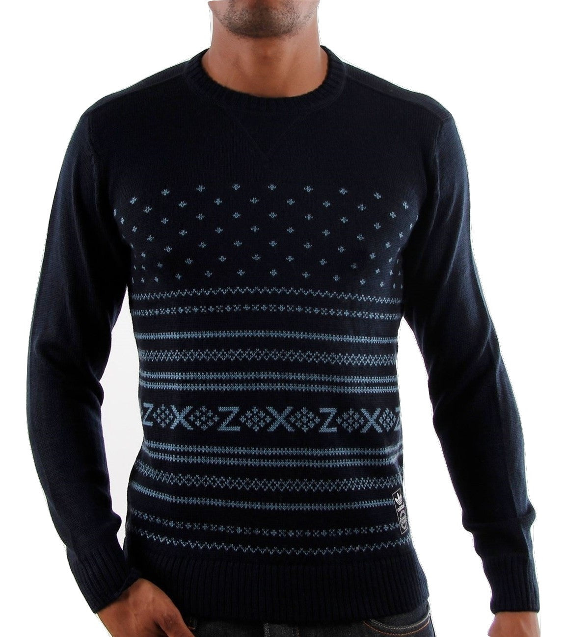 Adidas Wool Knit Crew Pullover G84463 Men Sweater