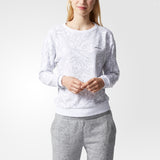 Adidas Women Butterfly Print Sweatshirt BP6614