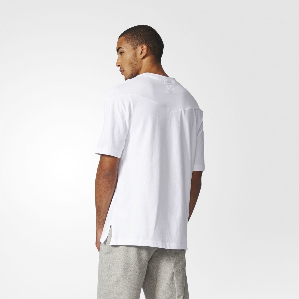 Adidas originals v-neck t-shirt - men's Clearance
