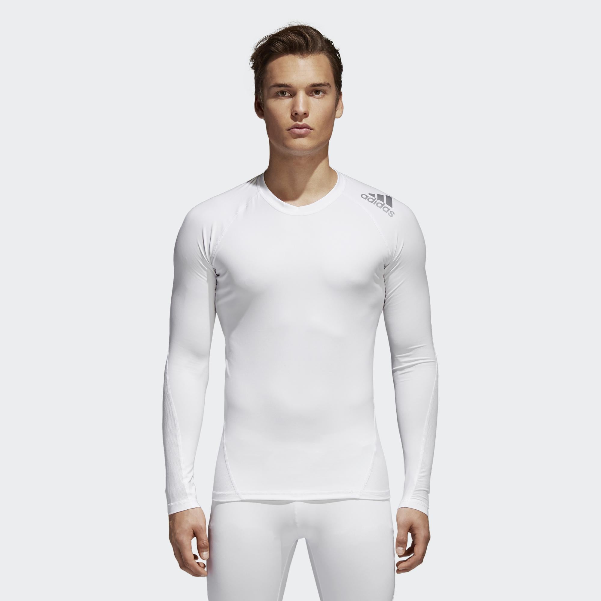 lona hemisferio Nabo Adidas Long Sleeve Alphaskin t-shirt CD7178 – Mann Sports Outlet