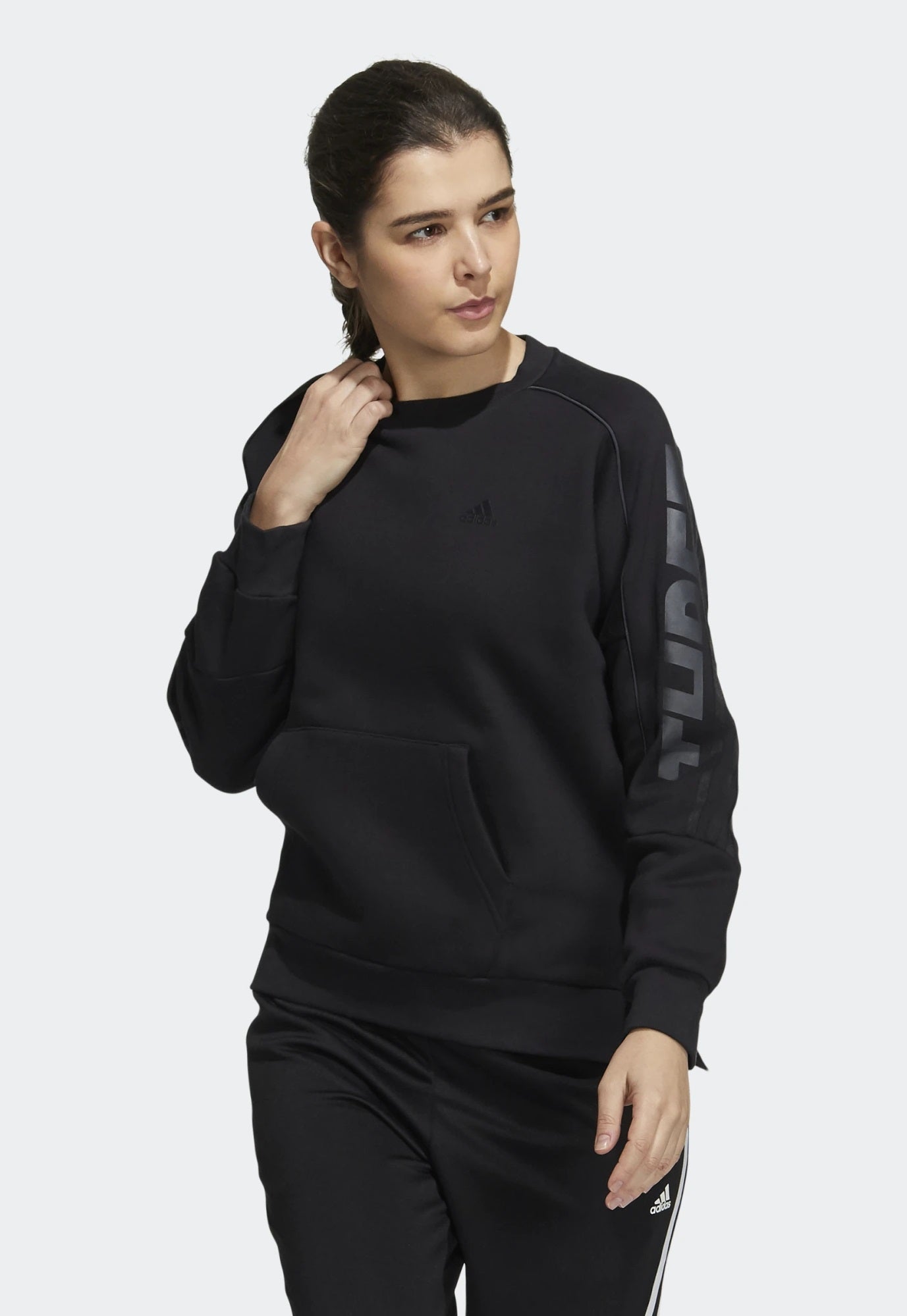 Adidas Women's Loose Fit Sweatshirt GT6364 – Mann Sports Outlet