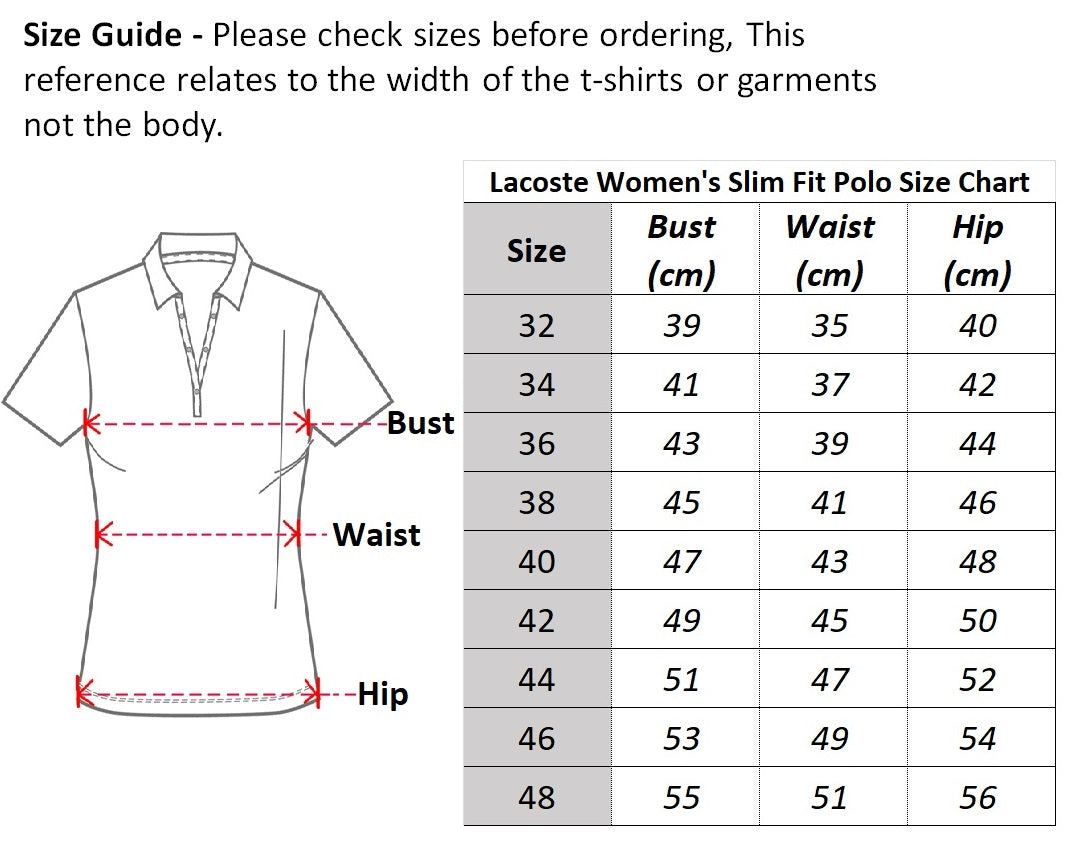 spejder Føderale sovjetisk Lacoste Women's Slim Fit Stretch Mini Cotton Piqué Polo PF7845-T03 – Mann  Sports Outlet