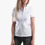 Lacoste Women's Slim Fit Stretch Mini Cotton Piqué Polo PF7845-001