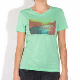 Nike Sportswear Running Sunset Women's T-shirt green 534232-397