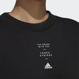 Adidas loose fit black W STL sweet shirt GF7032