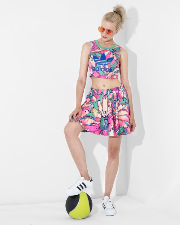 Adidas Ladies Womens Flared Short Mini Skirt AJ8157 – Sports Outlet