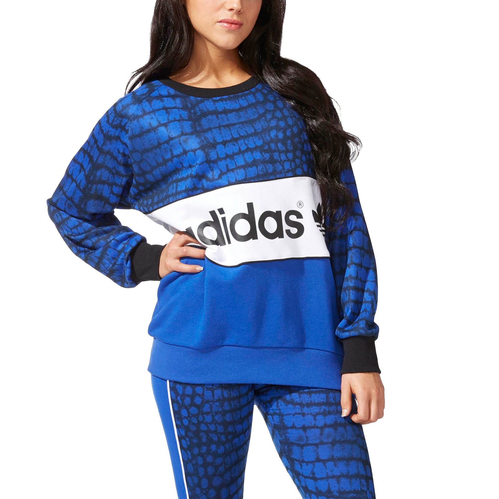 símbolo Reunir Señal adidas Originals Womens New York City Logo Sweatshirt Jumper Sweater T –  Mann Sports Outlet