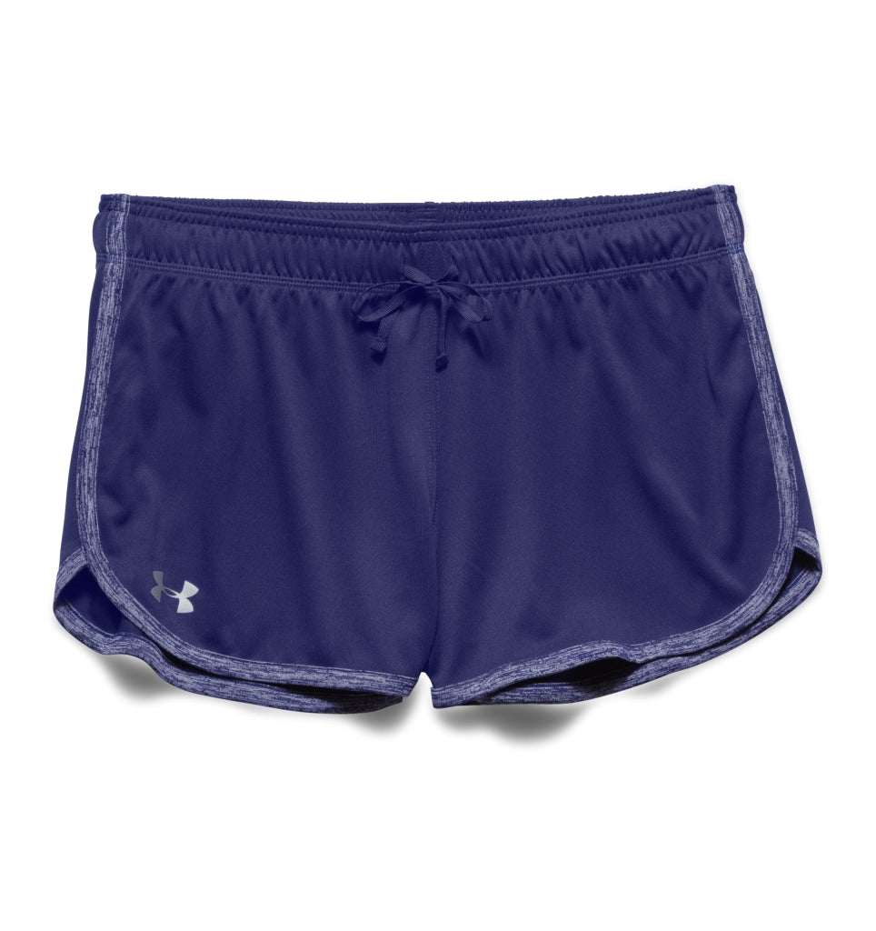 Buy Under Armour Women's UA Speedpocket Shorts Purple in Dubai
