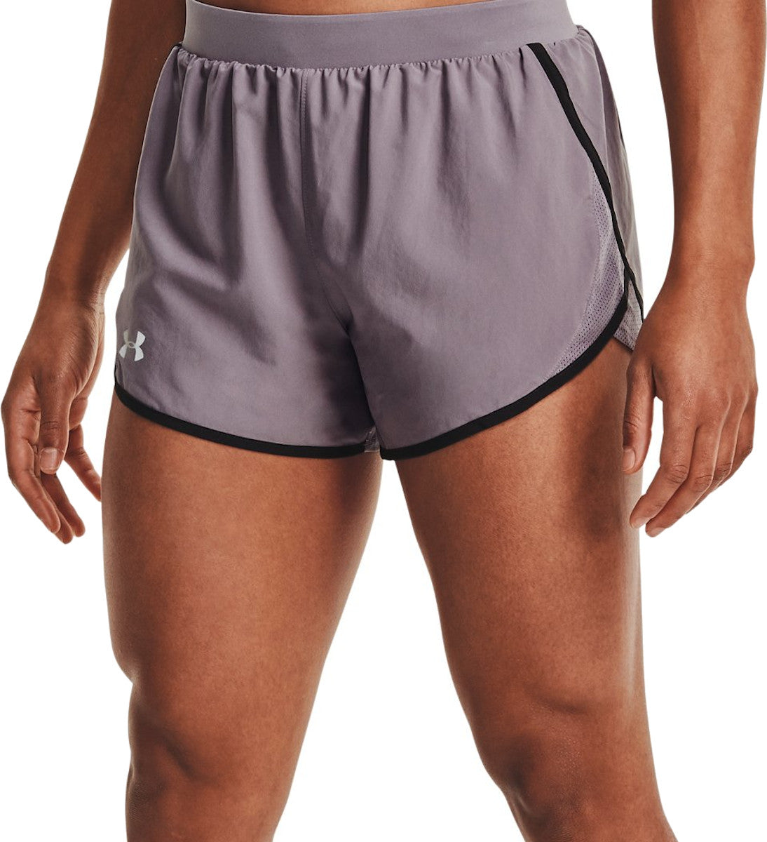 Women\'s UA Fly-By 2.0 Shorts 1350196-585 – Mann Sports Outlet | Sweatshorts